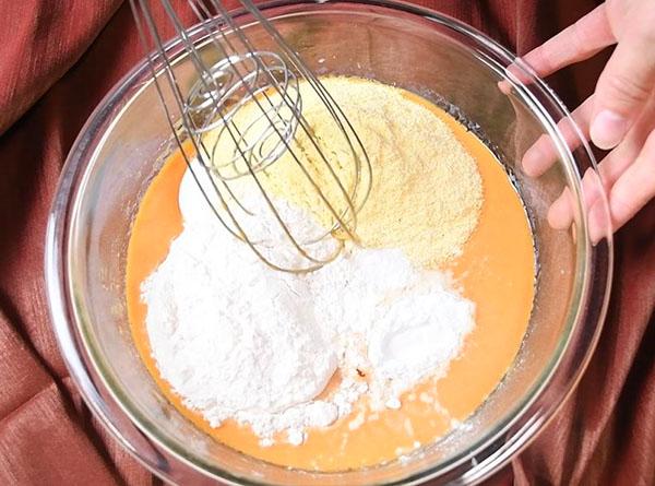 Loaded Pumpkin Cornbread - Step 2